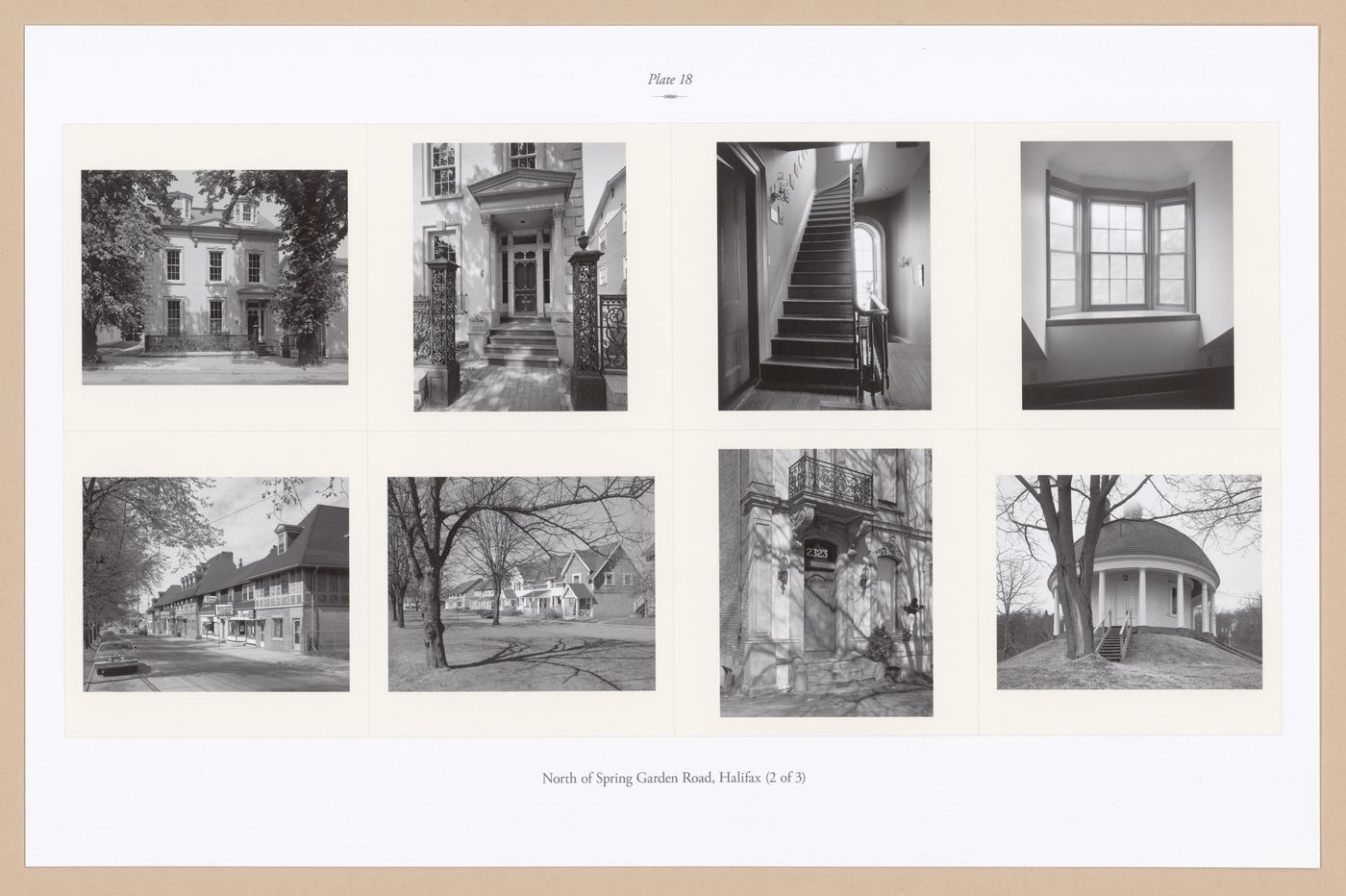 Plate 18: North of Spring Garden Road (2 of 3), from the portfolio, A Nova Scotia Archive