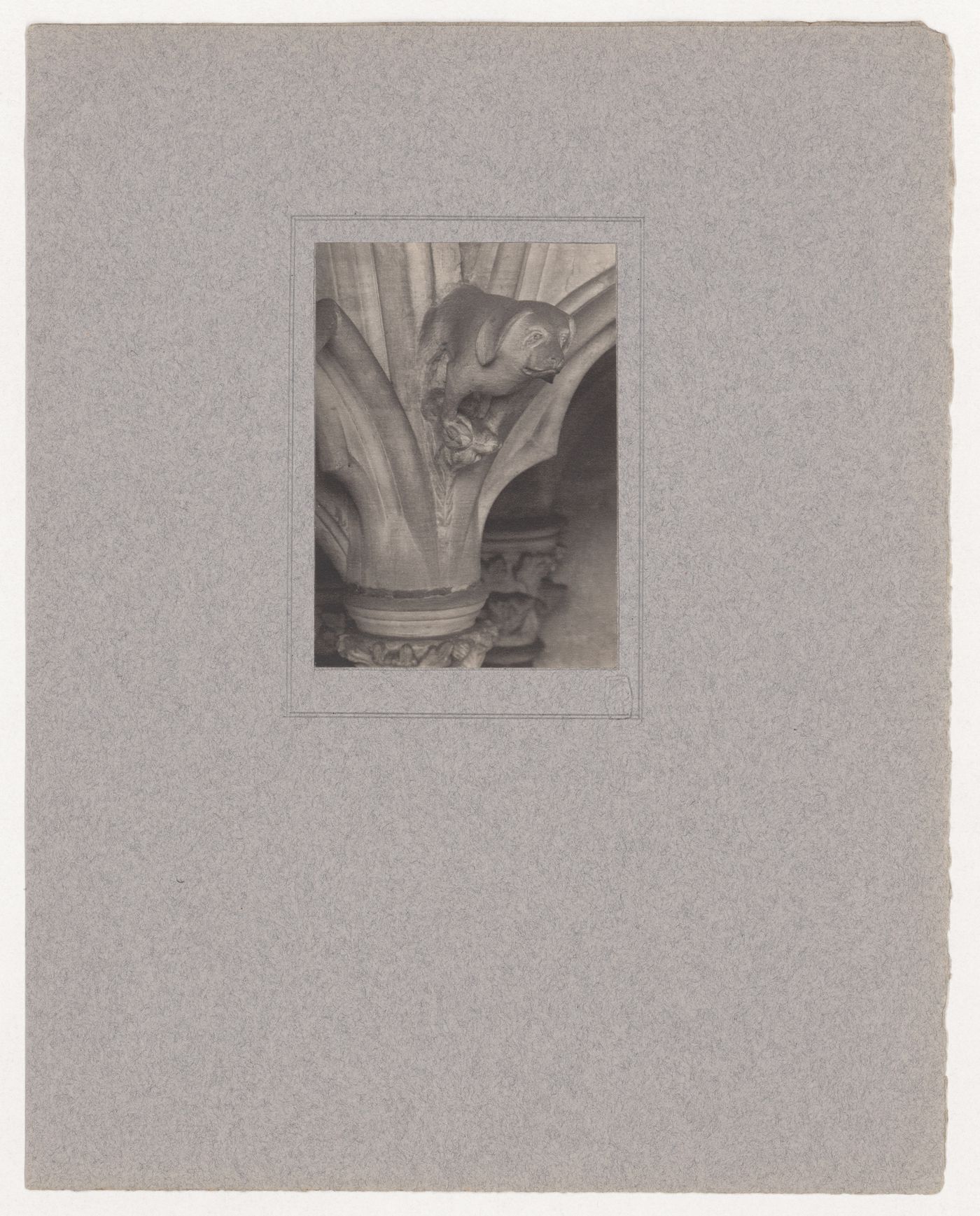 Plate from portfolio ''York Minster Chapter House''