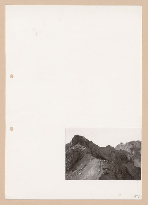 View of project site for Restaurante Pico do Areeiro, Madeira, Portugal