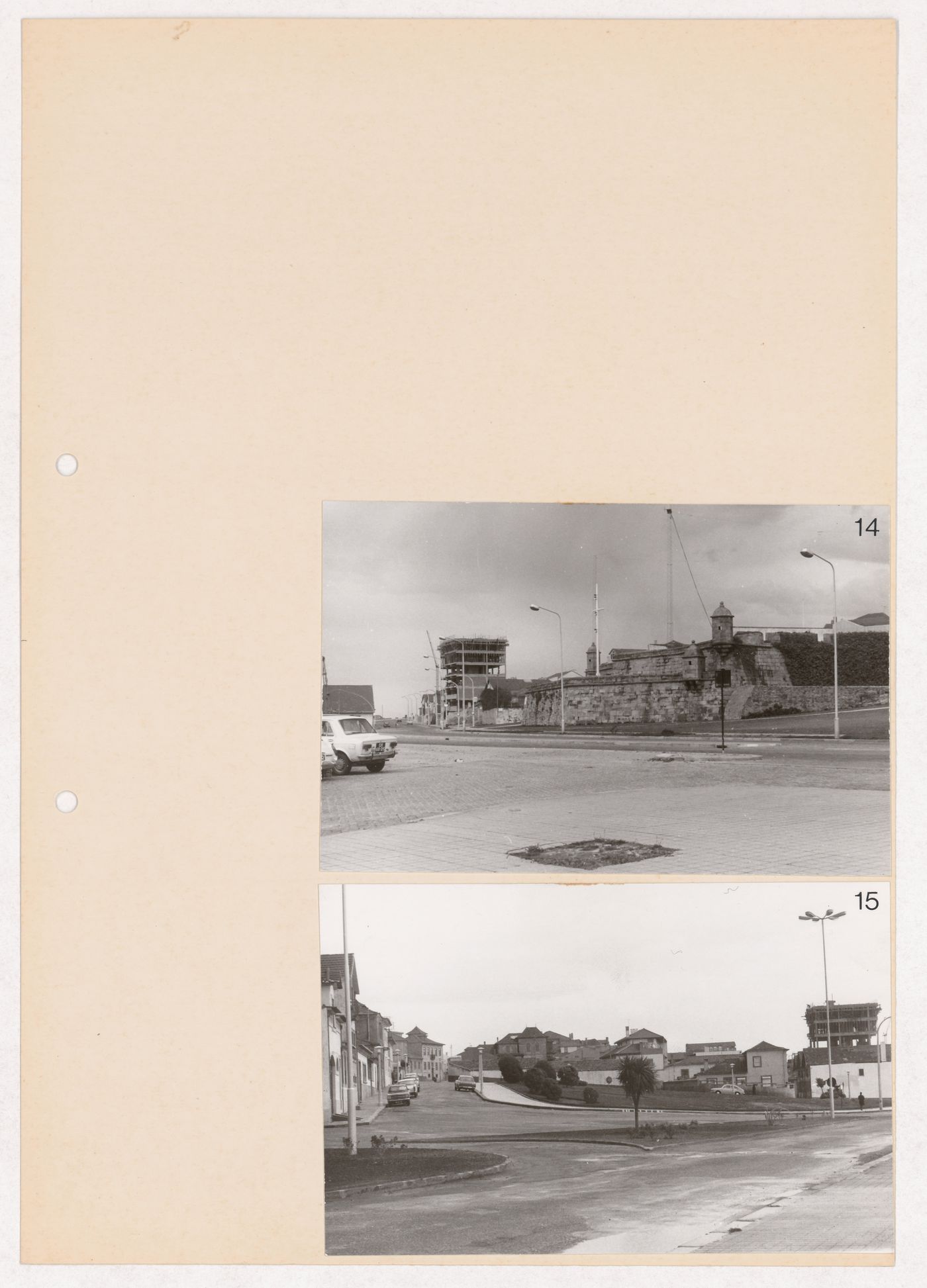 Photographs of project site for Plano Urbanístico para a Marginal de Leça e Zona da Boa Nova, Leça da Palmeira, Matosinhos, Portugal