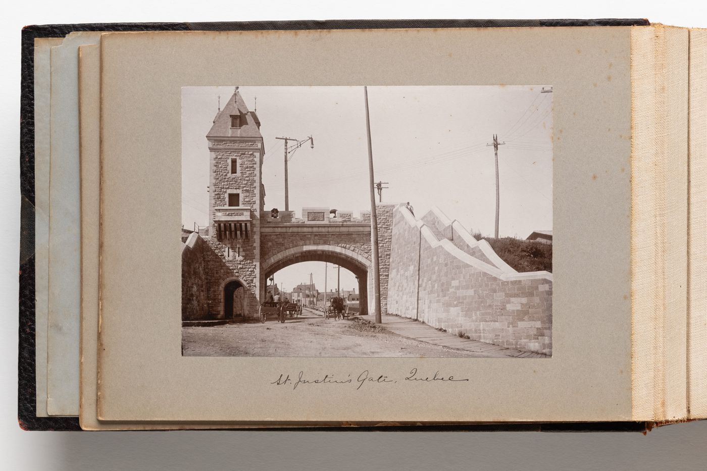 View of the St. Louis Gate, Quebec City, Quebec, Canada