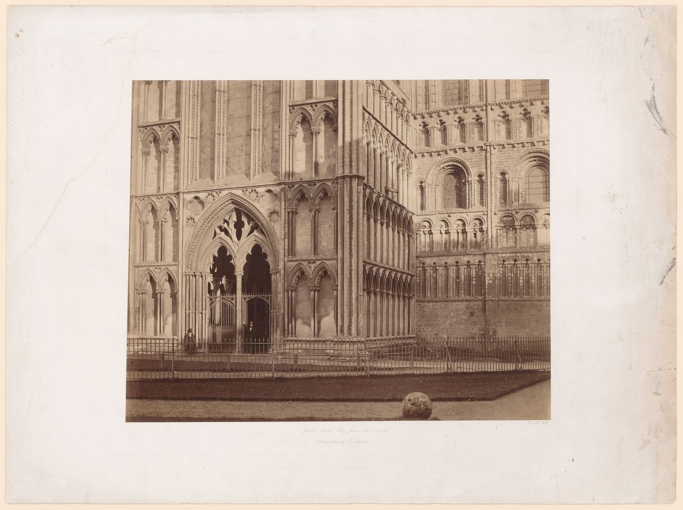 Galilee Porch from the southwest, Ely Cathedral, England
