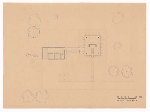 Floor plan for Casa en el campo, Partido de General Pueyrredón, Argentina