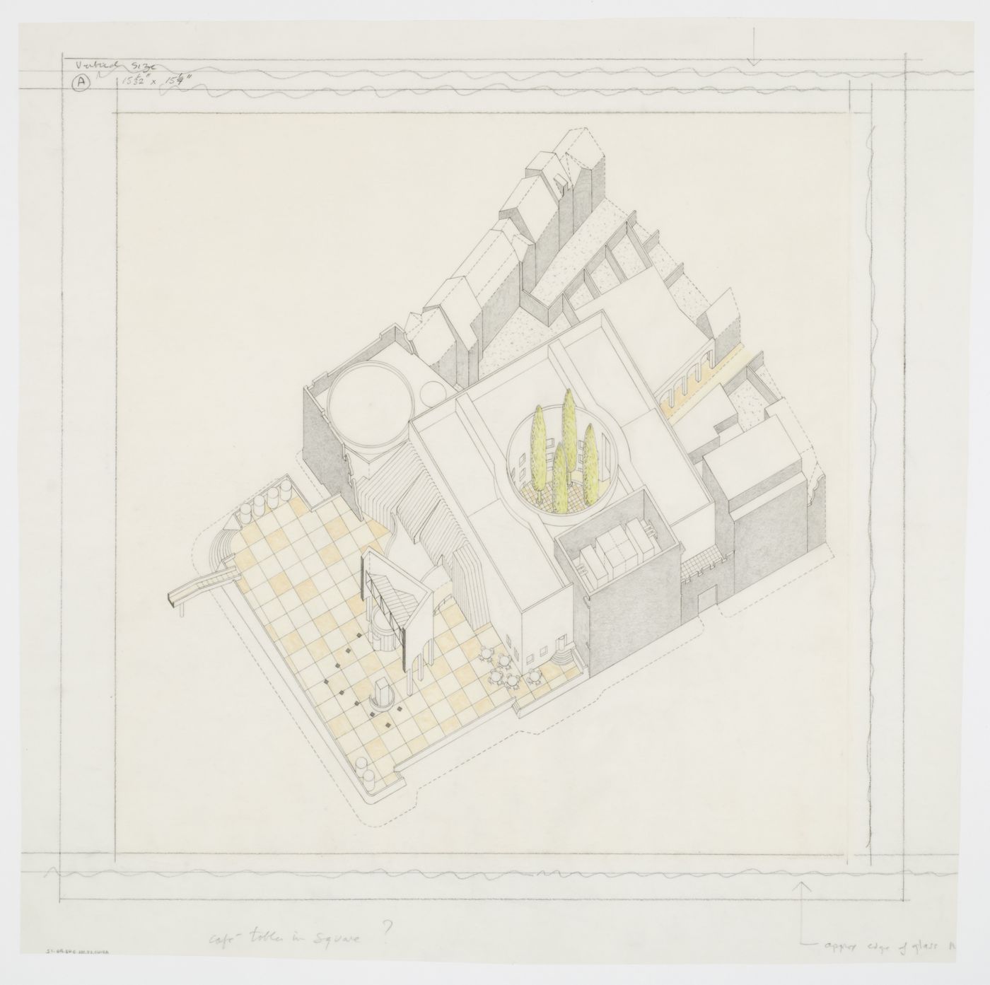 Nordrhein-Westfalen Museum, Dusseldorf, Germany: axonometric