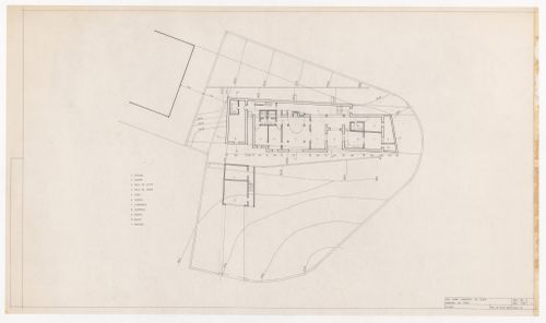 Plan for Casa Aníbal Guimarães da Costa, Trofa, Portugal