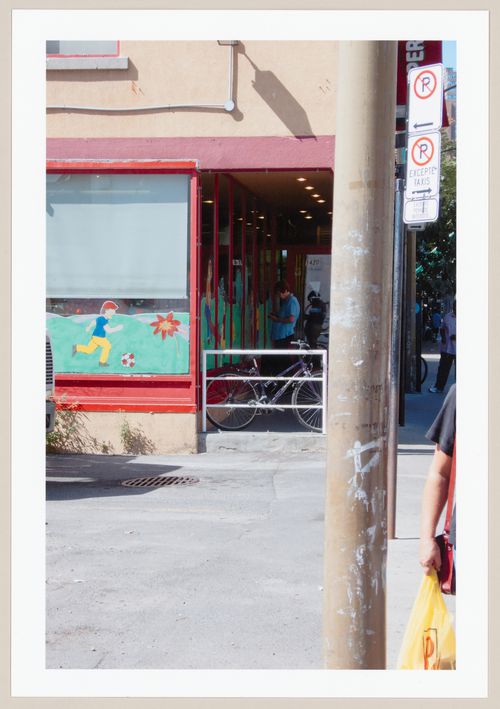 View of the CCA surrounding neighbourhood, Montreal