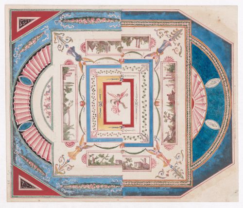 Ceiling decoration with two propositions