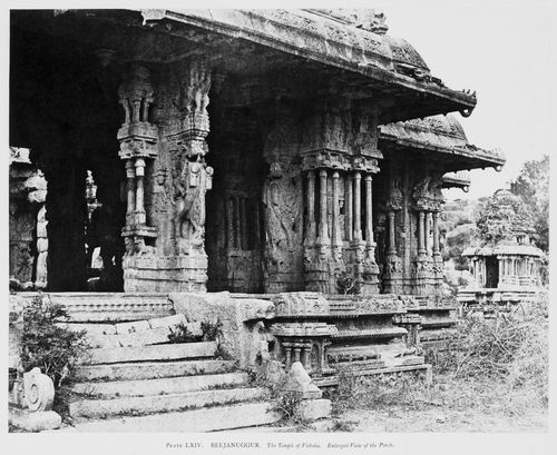 Plate from book ''Architecture in Dharwar and Mysore''