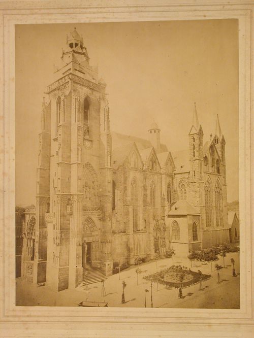 View of the Cathedral of Wetzlar, Wetzlar, Germany