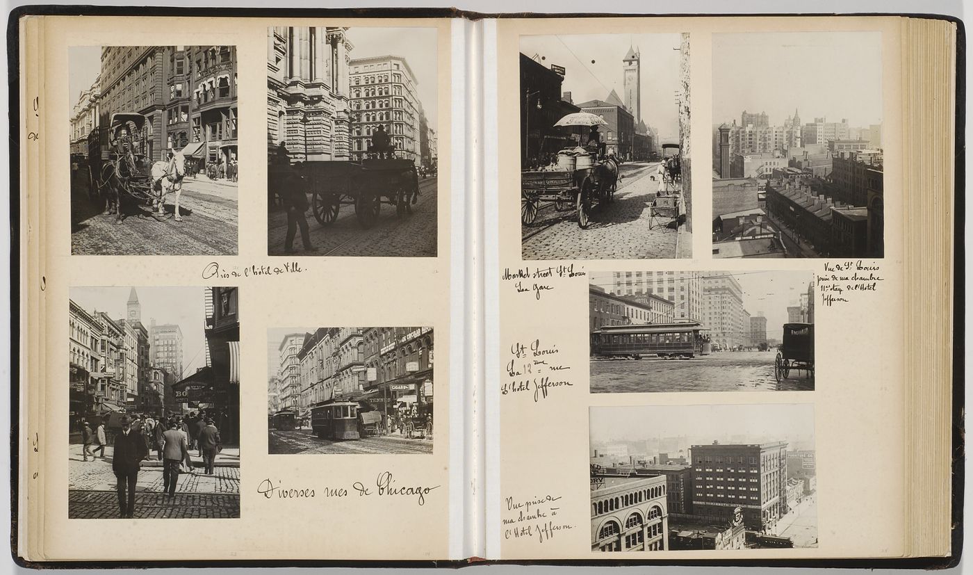 Market street St. Louis. La Gare