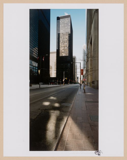 Exterior view from the street, Toronto-Dominion Centre, Toronto, Canada
