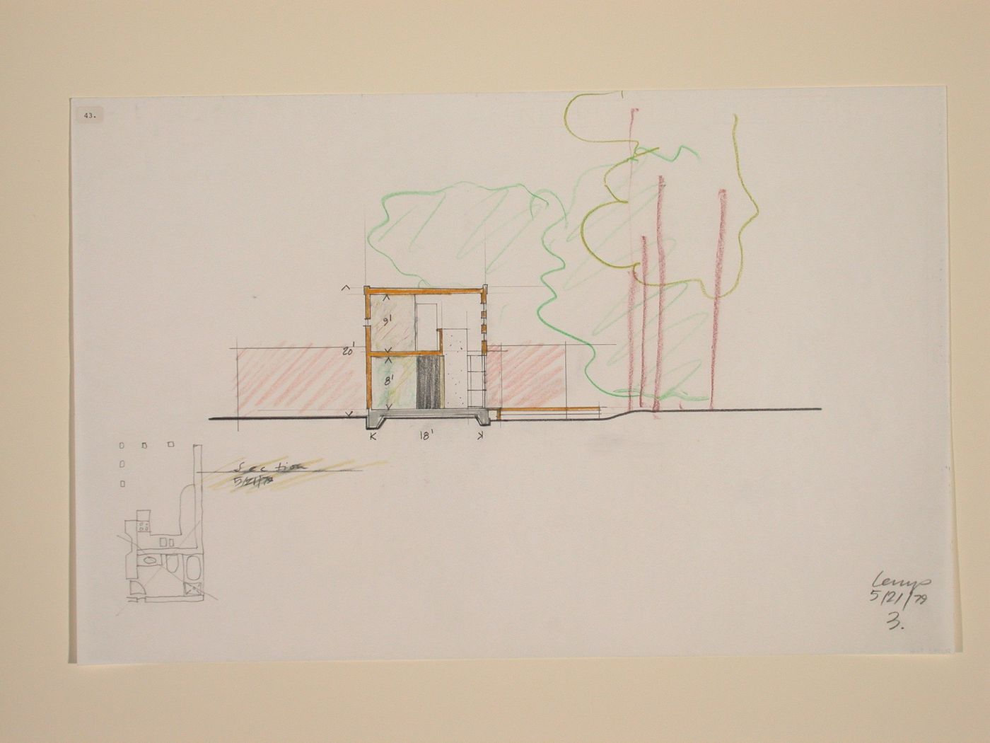 The Nofamily House - section