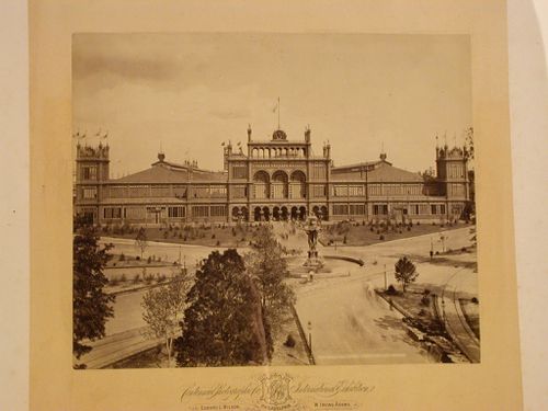 Centennial Exposition Philadelphia: Main building, western entrance.