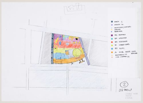 Bibliothèque de France, Paris, France: plan