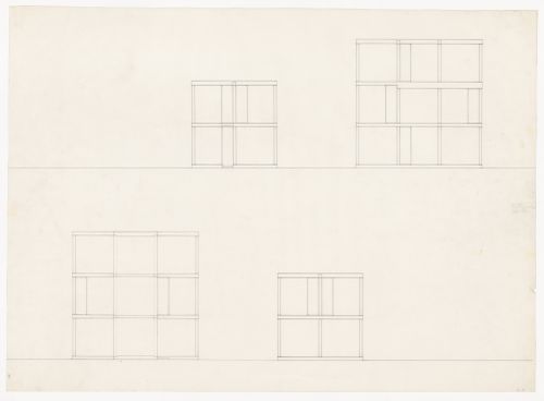 Elevations for Texas House 6