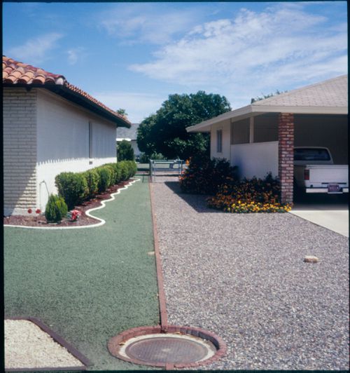 From the series "Neighbors", view of 2831-2833 Balboa Street, Sun City, Arizona, United States