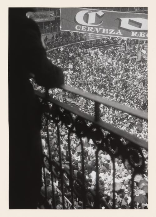 View of a crowd at the Arena de México, Mexico City, Mexico