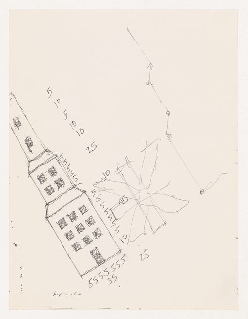 Sketch for Santiago de Compostela Botanical Complex, Santiago de Compostela, Spain