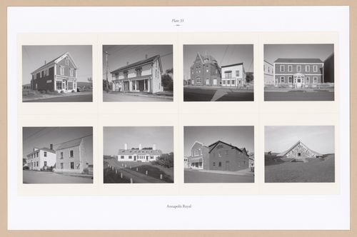 Plate 33: Annapolis Royal, from the portfolio, A Nova Scotia Archive