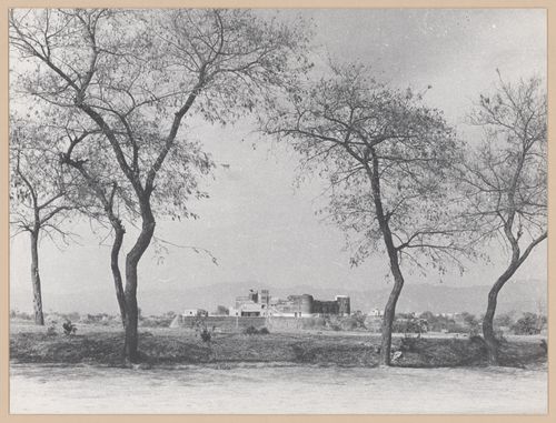View of Bharatgarh Fort in Bharatgarh Village, India
