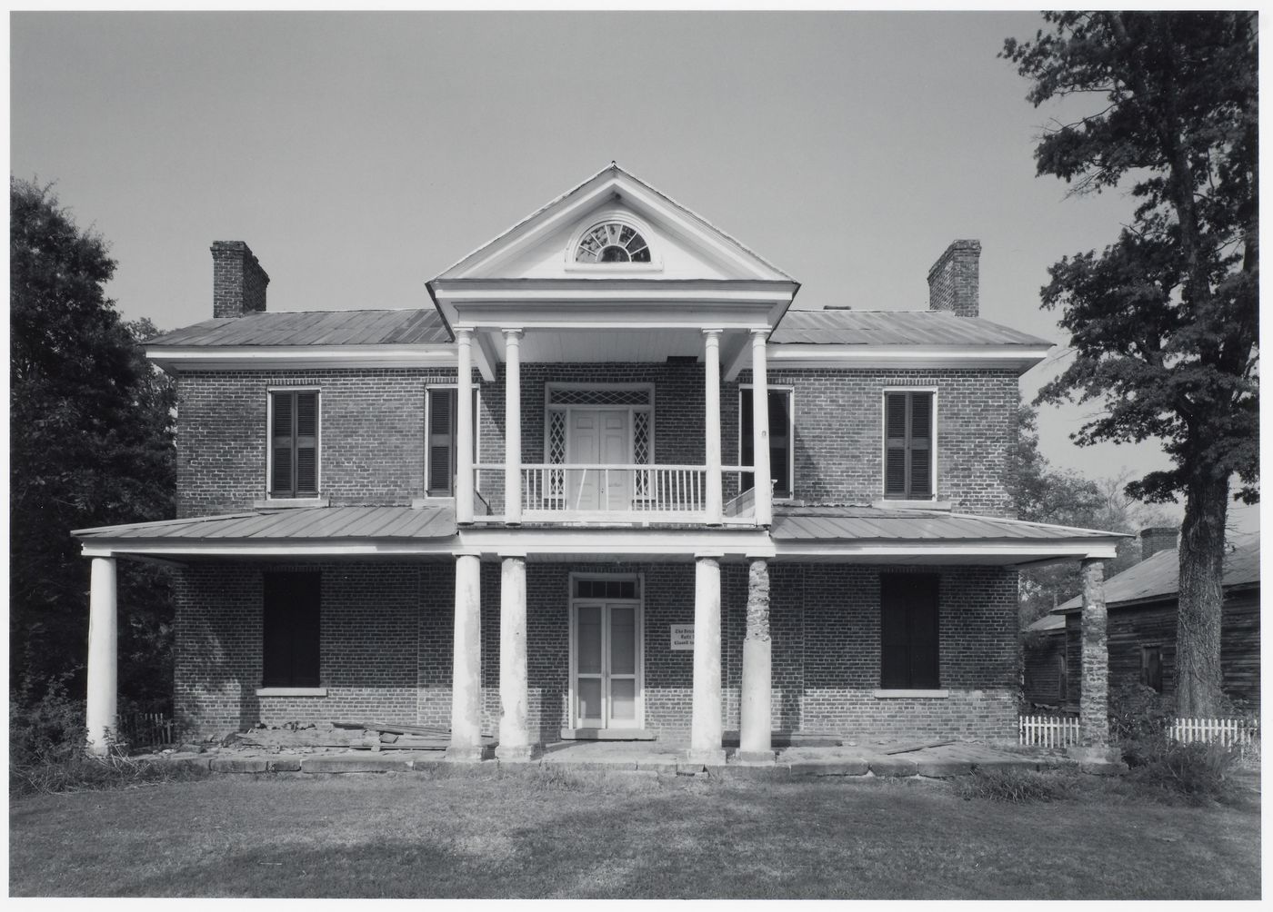 The Bricks, Bratton House, 1843-45, Historic Brattonsville, McConnells, York County, South Carolina, United States