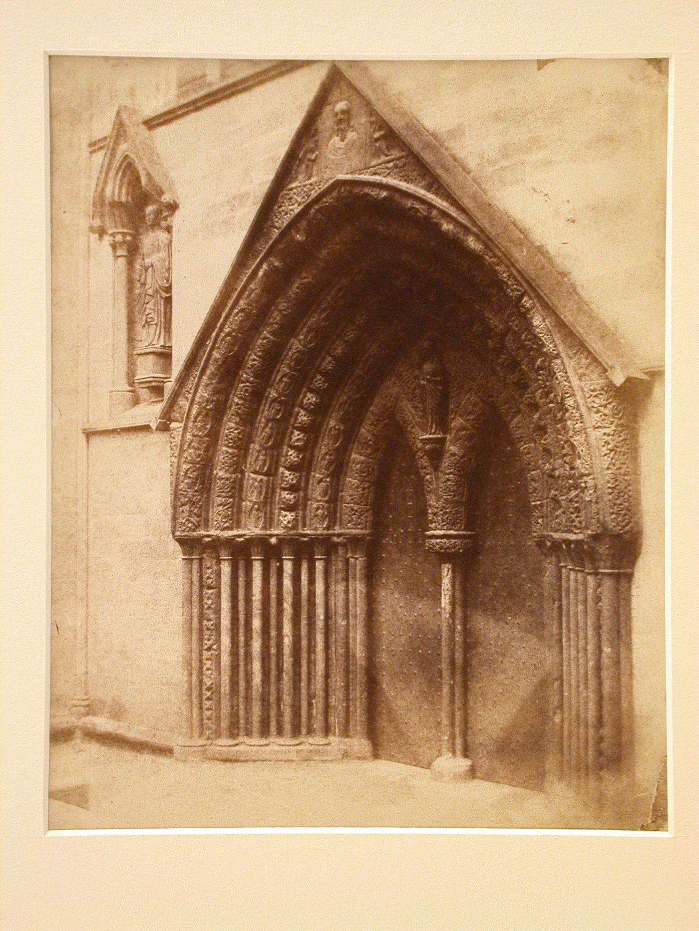 Detail of door, north transept, Lichfield Cathedral, Lichfield, England