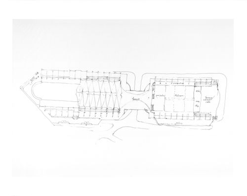 Floor plan for the San Diego Convention Center Expansion, San Diego, California