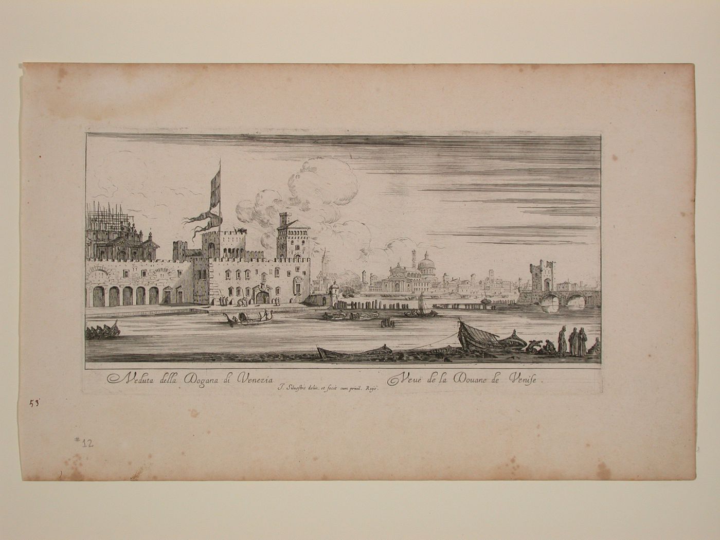 Perspective for the Dogana da Mar, San Giorgio Maggiore and Santa Maria della Salute, Venice