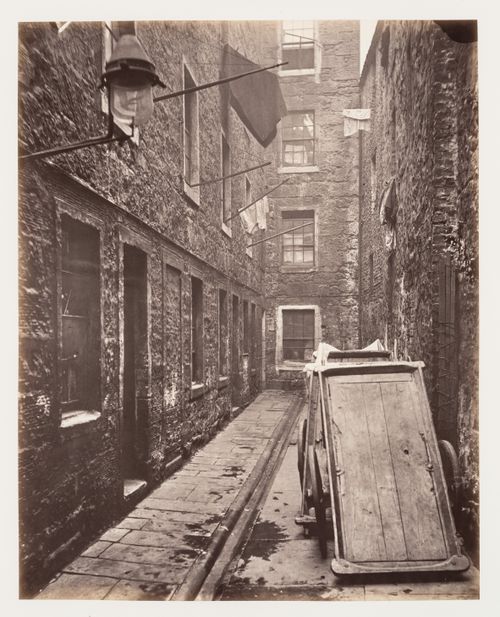 View of Close No. 136, Saltmarket [street], Glasgow, Scotland
