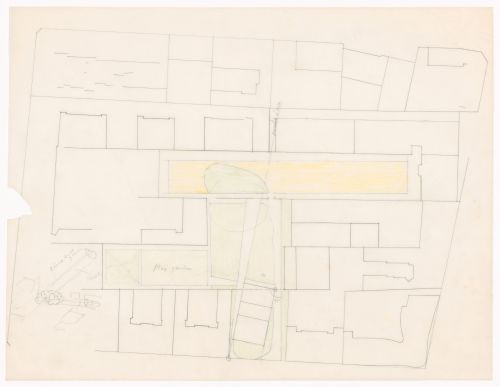 Plan for Senior's club, Block 121, Berlin