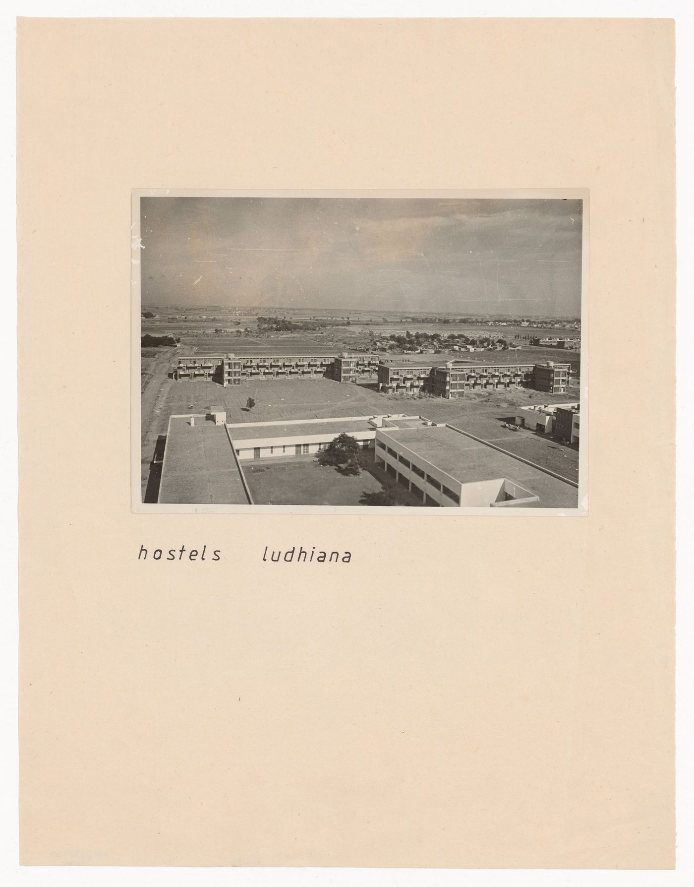 Photograph of hostels for Punjab Agricultural University in Ludhiana, India