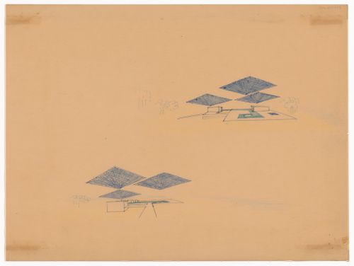 Sketches for Casa en Punta del Este, Punta del Este, Uruguay