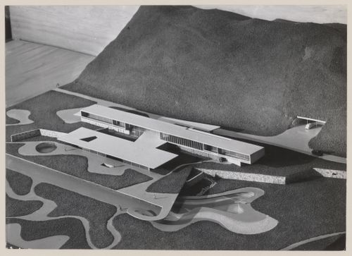 View of model for Francisco Matarazzo Pignatari House, São Paulo, Brazil
