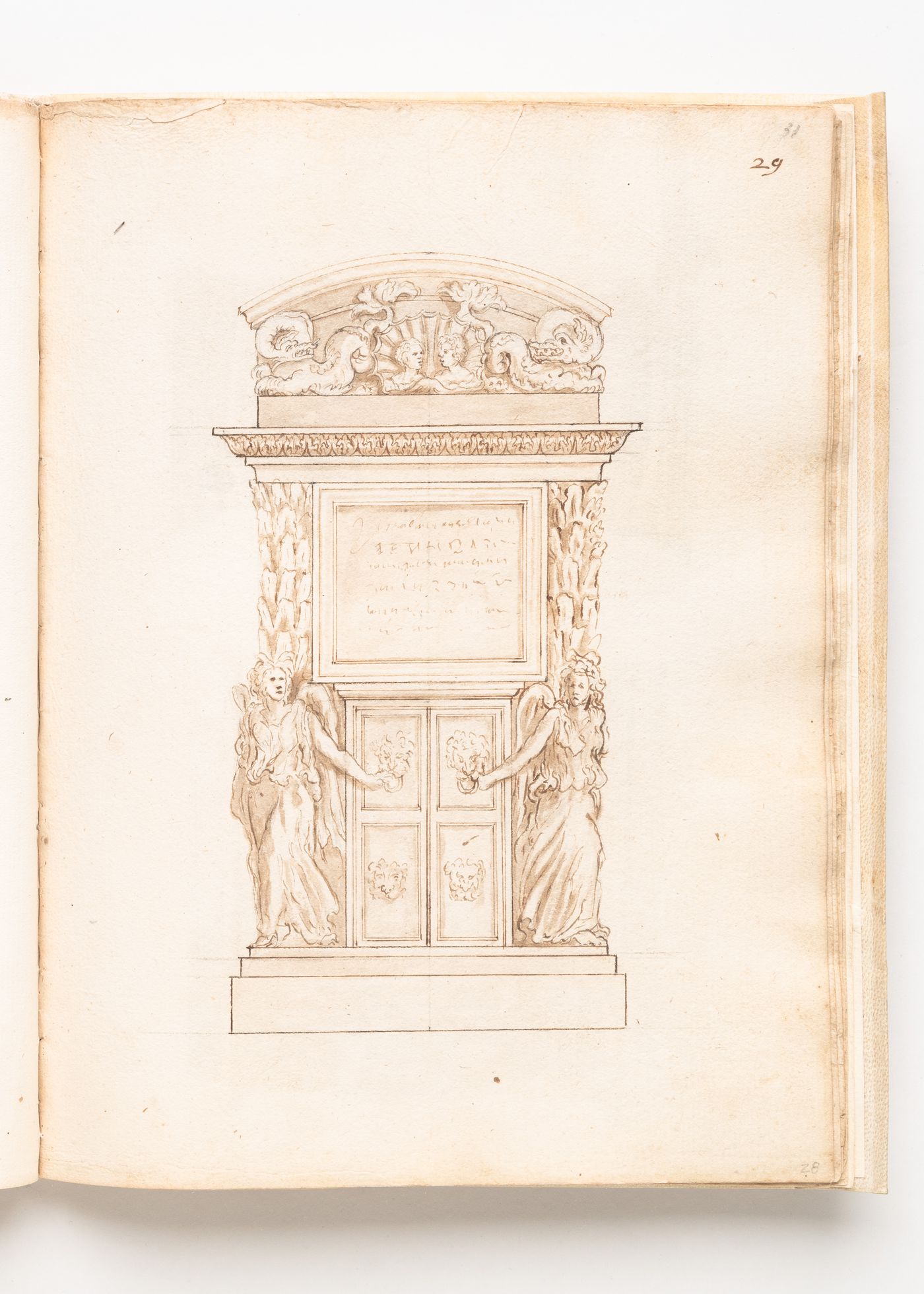 Cinerary altar