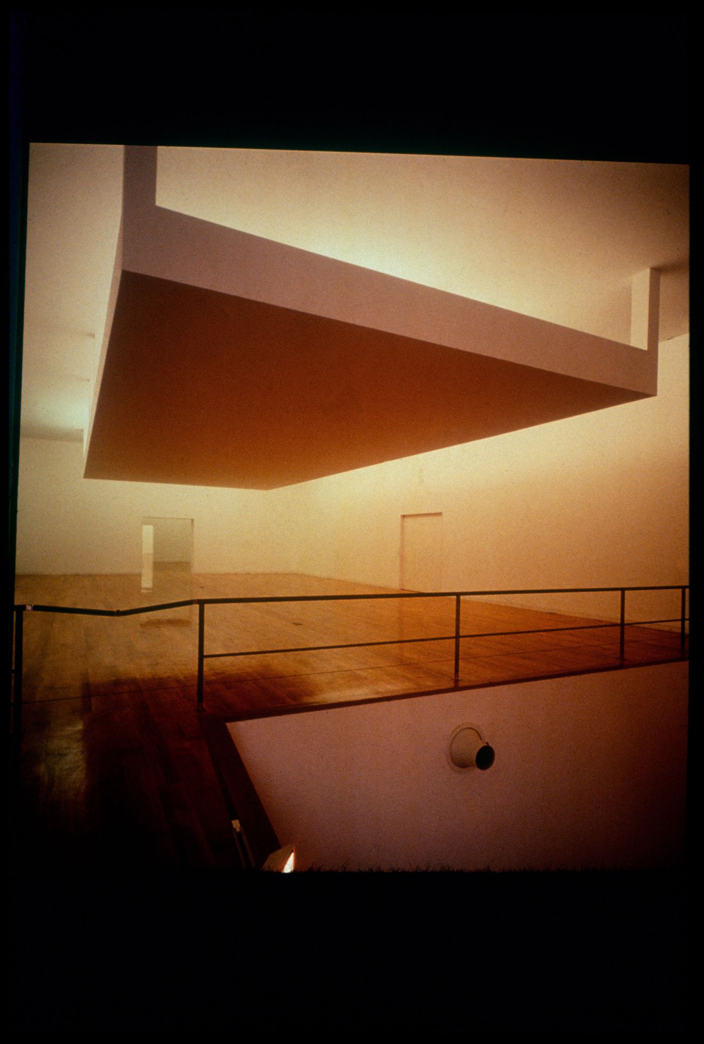 Interior view of Centro Galego de Arte Contemporânea, Santiago de Compostela, Spain