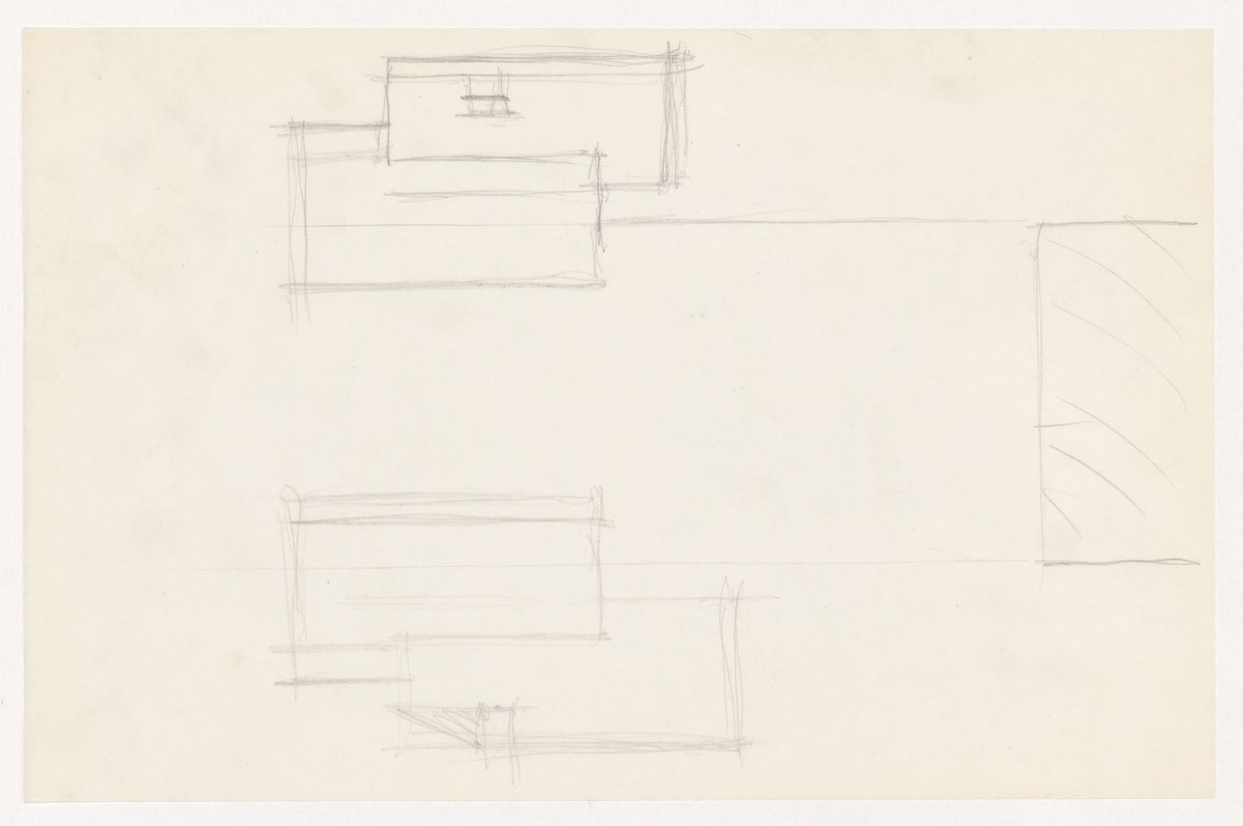 Sketch sectional detail for the Metallurgy Building, Illinois Institute of Technology, Chicago