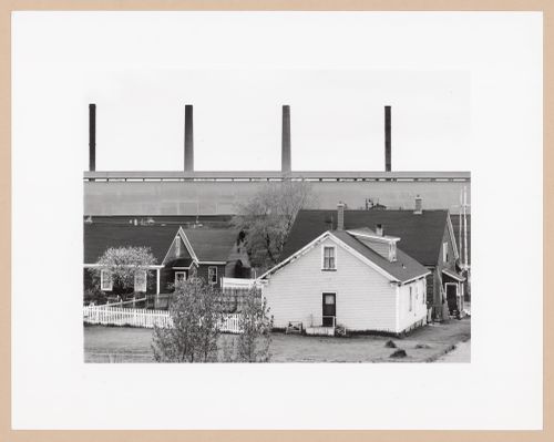 Warehouses long shed, 1934, Sydney Steel Corporation, Sydney, Nova Scotia, from the series The Forms of Canadian Industrial Architecture