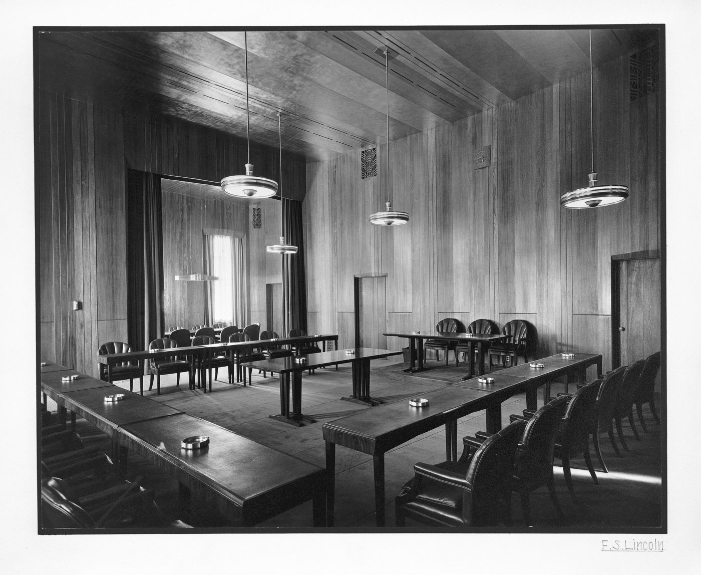 Irving Trust Company, office interior, New York City, New York, United States