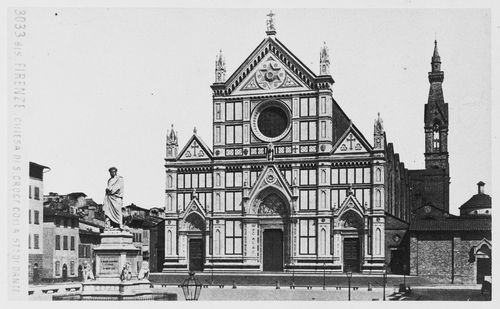 Plate from album ''Accordion-Fold Views of Florence, Italy''