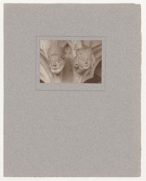 Plate from portfolio ''York Minster Chapter House''