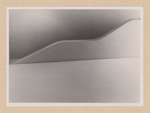 Detail view of model for Casa Manuel Magalhães, Porto, Portugal