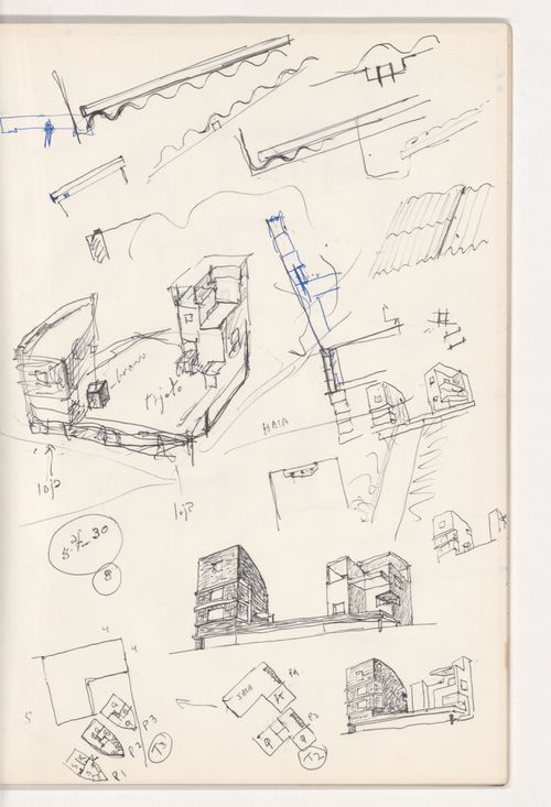 Sketchbook 209: Evora - Dr. Figueiredo - Guimarãe (T) - Berlim - Holanda - Fac. Arq.ra