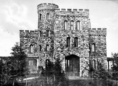 Plate from album ''Villas on the Hudson. A Collection of Photolithographs of Thirty-one Country Residences''