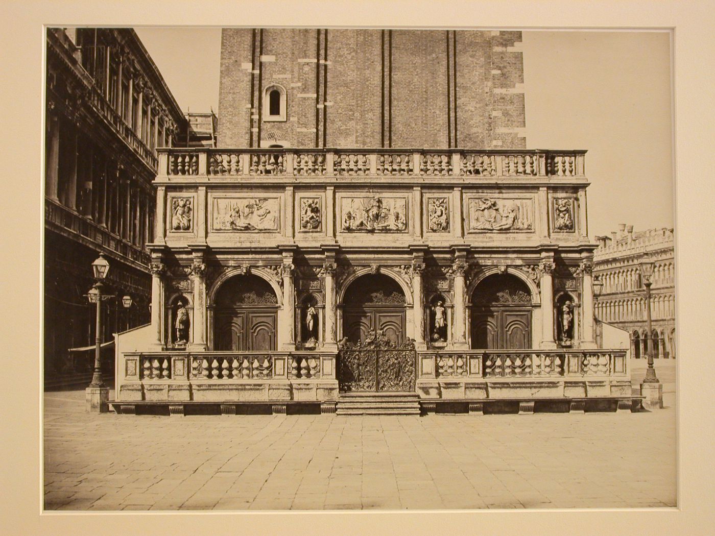 Campanile (base), Venice, Italy