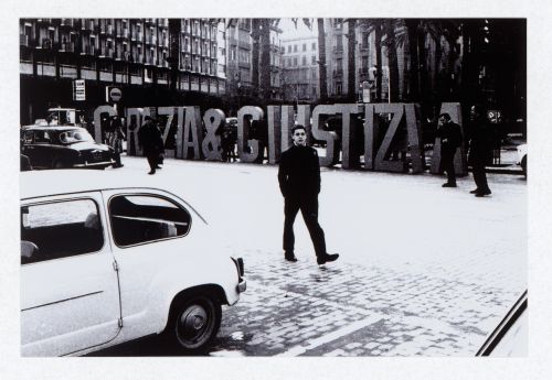 Photograph of the installation for Grazia & Giustizia