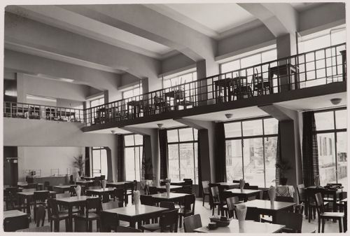 Cooperative Restaurant, Brenner House, Brenner Street, Tel Aviv, Arieh Sharon, architect