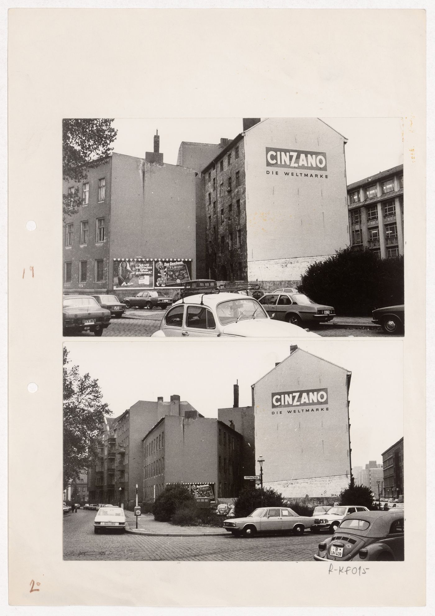 View of project site for Blocke 70 und 89, Kreuzberg, Fränkelufer, Berlin, Germany