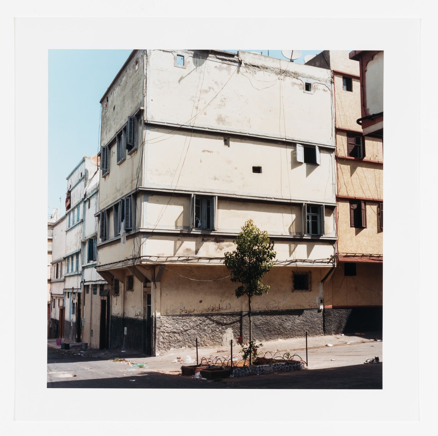 Low-rise housing, cité horizontale, Carrières centrales neighbourhood, Casablanca