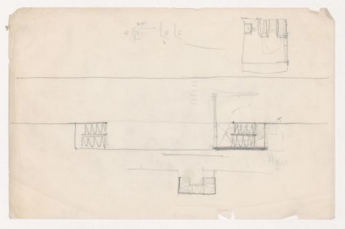 Sketch plans for Illinois Institute of Technology, possibly for an engineering building