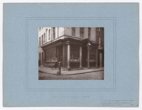 Shop in Brewer Street, Soho